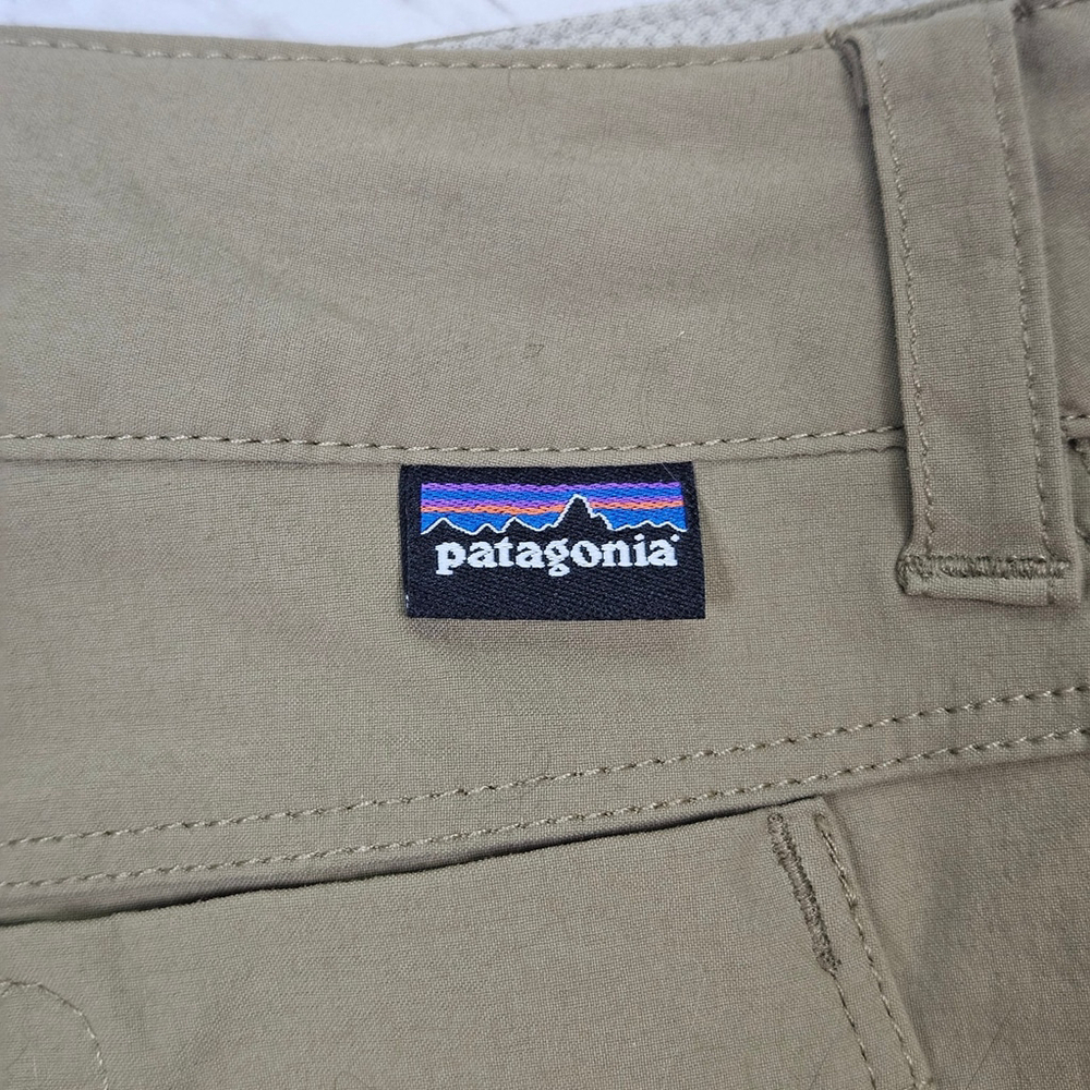 Patagonia Womens Rock Craft Shorts Tan Size 10 Hiking Climbing Outdoor Trail - Picture 8 of 15